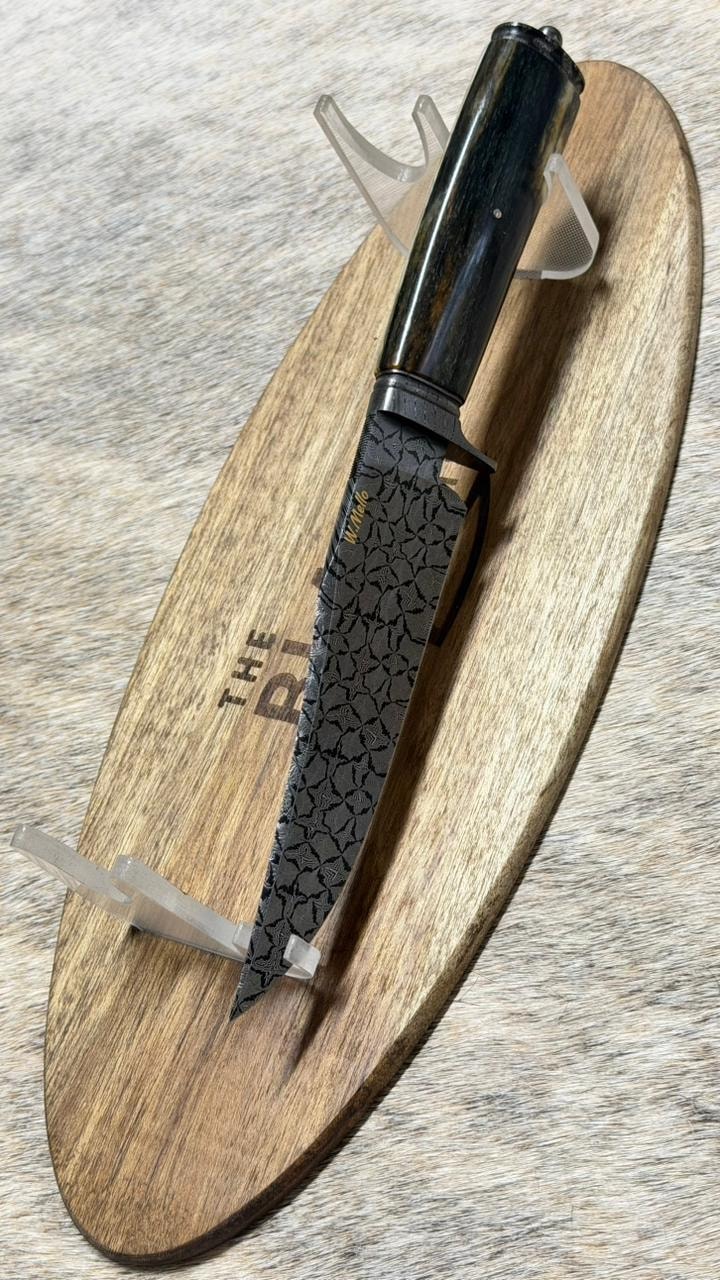 Mosaic Damascus Hunter — W. Mello
